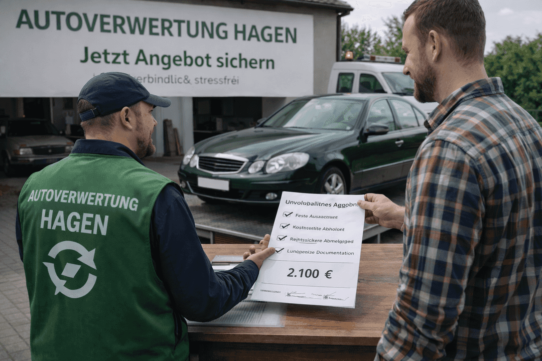 Jetzt Angebot sichern – Ihr direkter Einstieg in die Autoverwertung Gronau